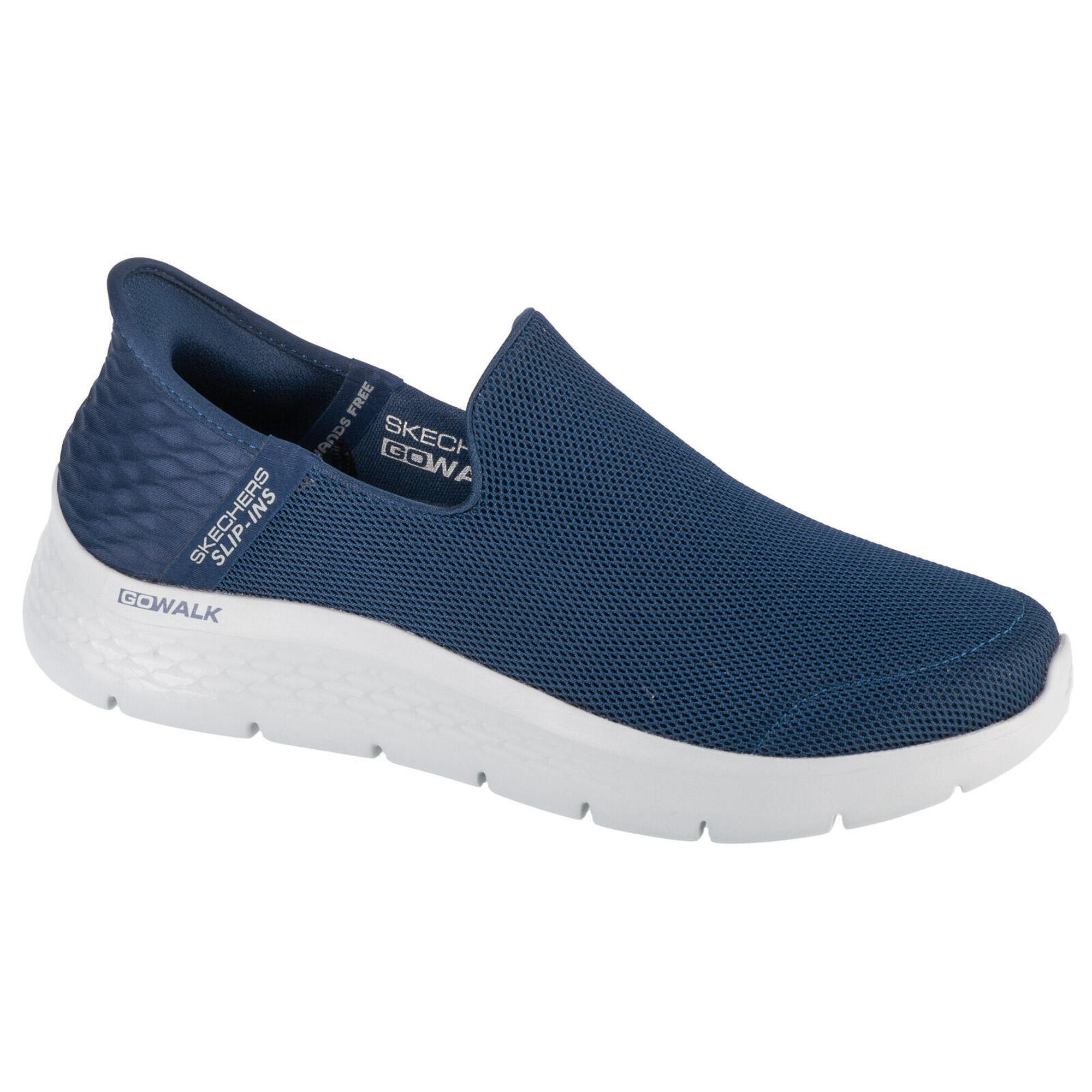 Skechers - Sneakers Pour Hommes Slip-ins: Go Walk Flex - No Hands - Baskets - Bleu - 42 - Decathlon