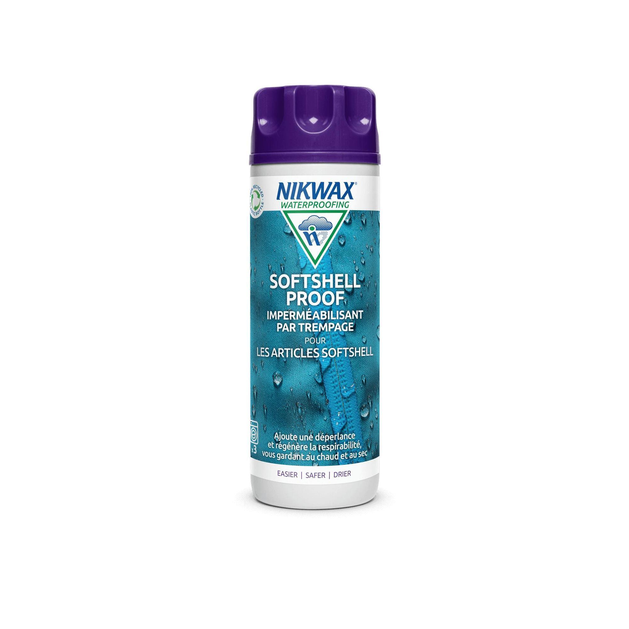 Nikwax - Imperméabilisant Haute Performance Pour Textiles Softshell Softshell Proof - Imperméabilisant - Blanc - 300 Ml - Decathlon