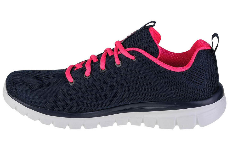 Skechers Graceful-Get Connected Niebieskie Buty Sportowe Damskie thumbnail