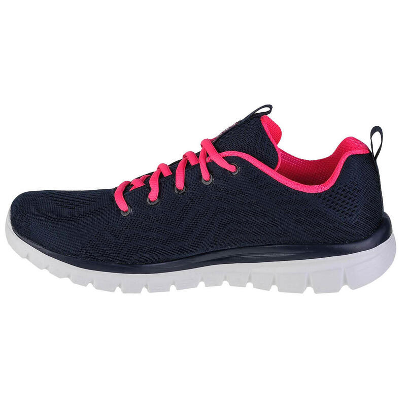 Skechers Graceful-Get Connected Niebieskie Buty Sportowe Damskie