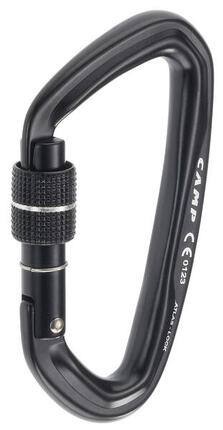 Mousqueton CAMP Atlas Lock aluminium D fermeture à vis Keylock léger 40 kN