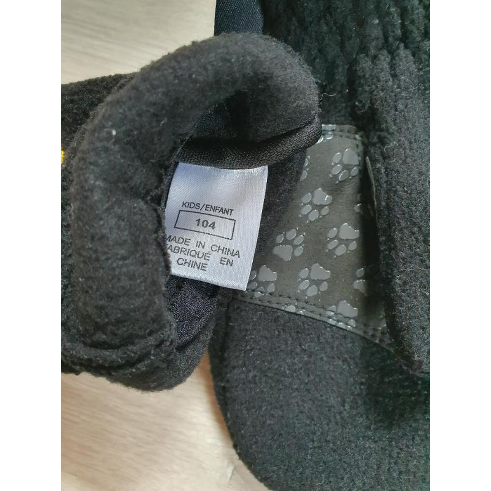 C2C - moufles noires Jack Wolfskin kids taille 104