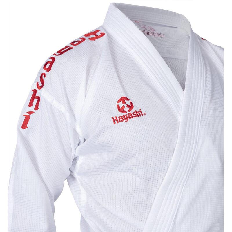 Karate-Gi Set “Air Deluxe Competition” ( aprobat WKF ) - Alb