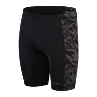 Speedo hyperboom panel jammer - zwart/oxid grey/usa charcoal - maat 40