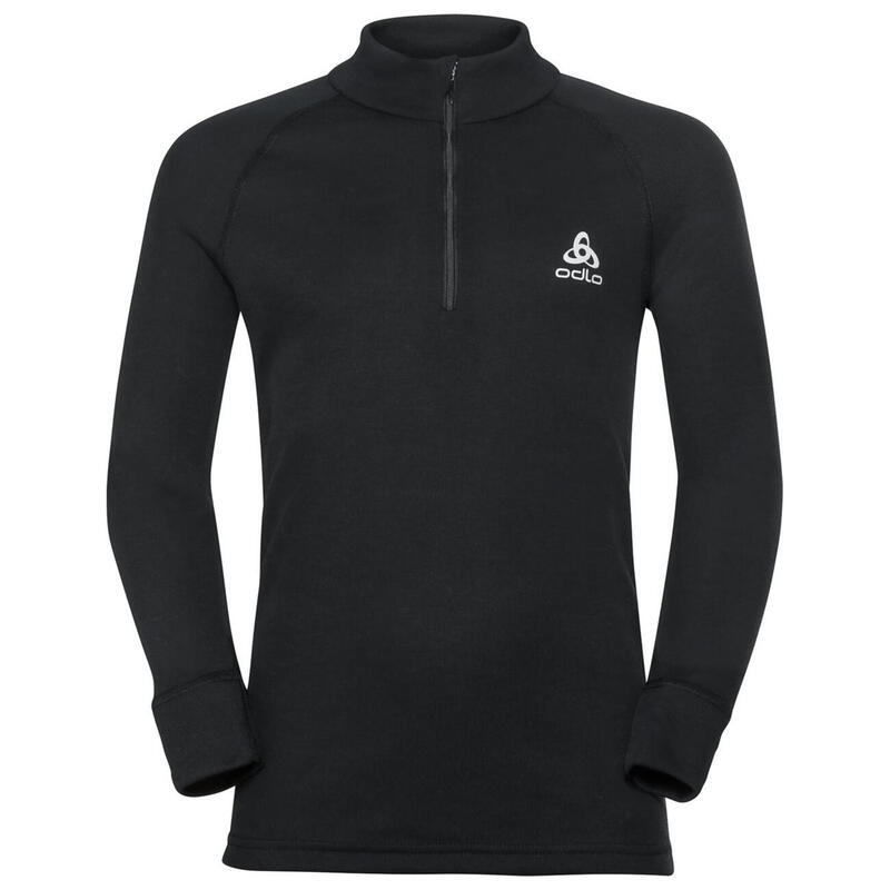ODLO Shirt Turtle neck Lange Mouwen Halve Rits ACTIVE W Thermoshirt ZWART 104