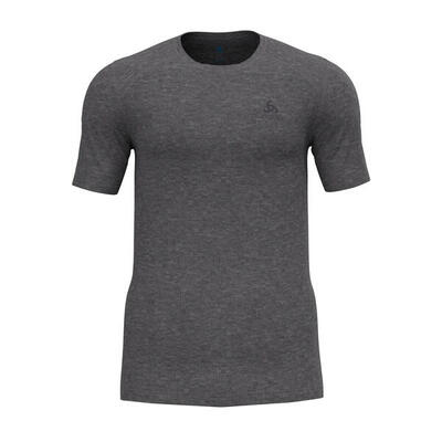 Odlo shirt ronde hals korte mouwen active warm eco thermoshirt grijs s