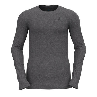 Odlo shirt ronde hals lange mouwen active warm eco thermoshirt grijs xl