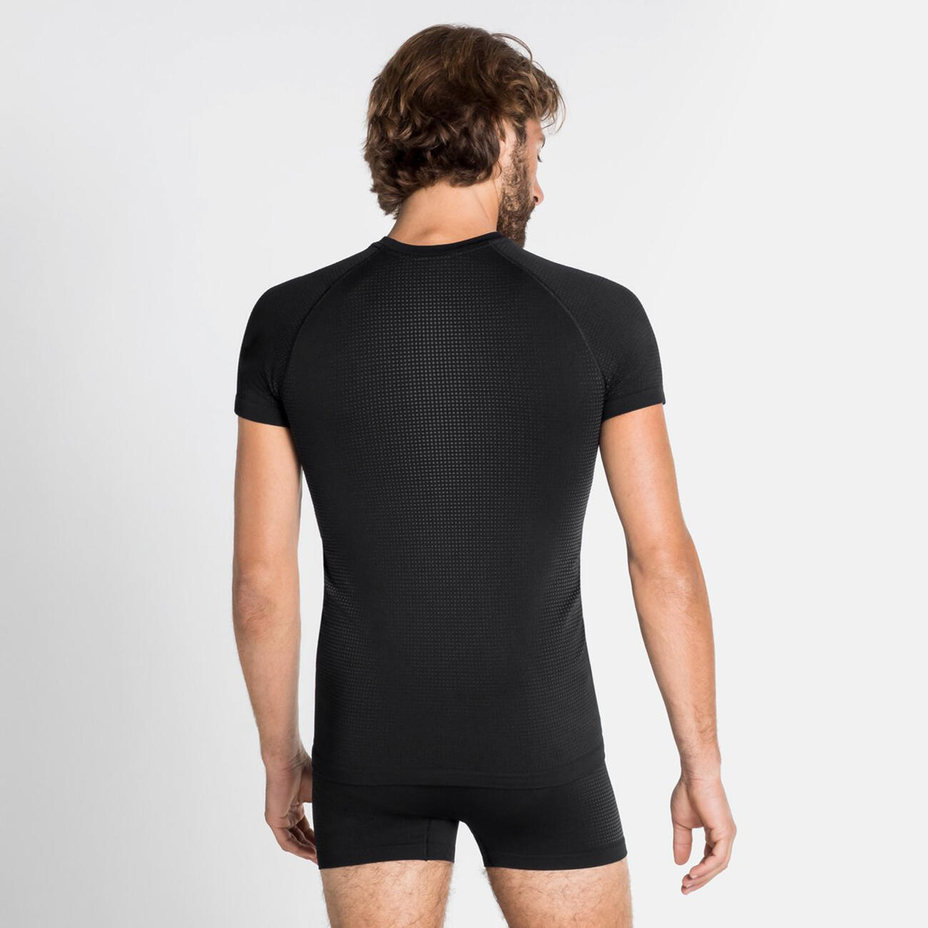 Odlo Performance Warm Eco Kurzarmshirt Schwarz 5/7