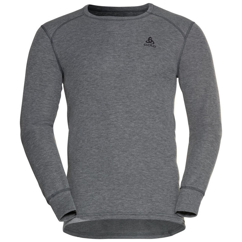 ODLO Shirt Ronde Hals Lange Mouwen ACTIVE WARM ECO Thermoshirt ODLO STAALGRIJS