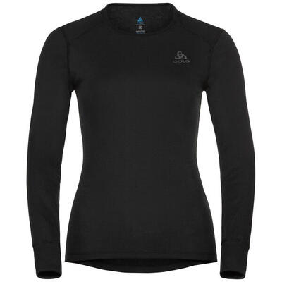 Odlo shirt ronde hals lange mouwen active warm eco thermoshirt zwart xxl