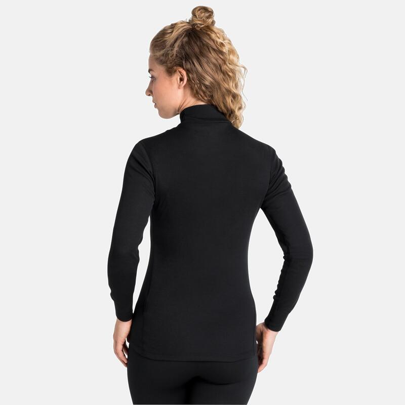 T-shirt à col haut Active Warm pour femme