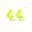 Chaussettes de cyclisme Hommes et Femmes 2-pack - Jaune fluo - Essential