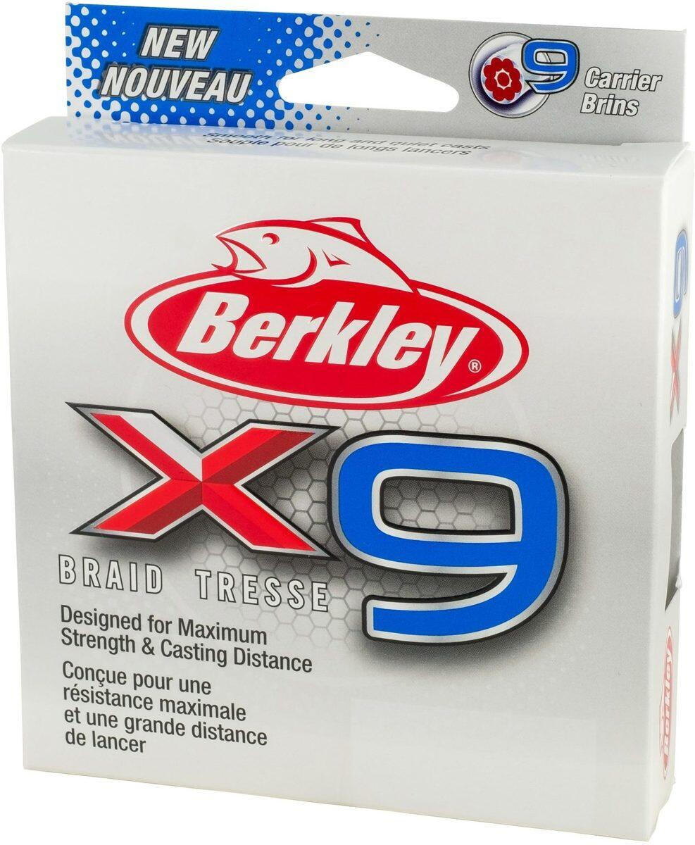 Berkley X9 Braid Low Vis Green 150m 0,25 mm 27kg 3/3