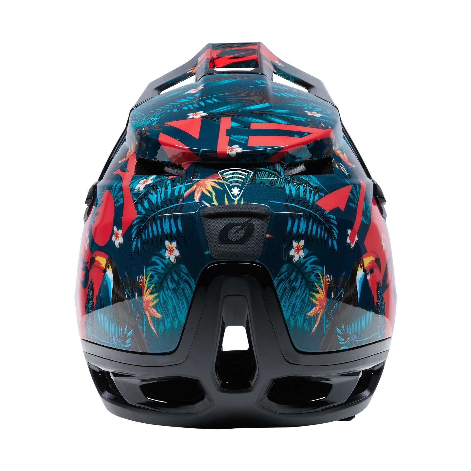 MTB Full Face TRANSITION Unisex Red 3/6