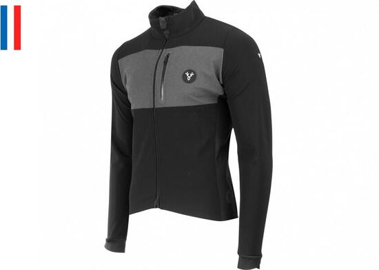 LeBram Telegraphe Schwarze Winterjacke