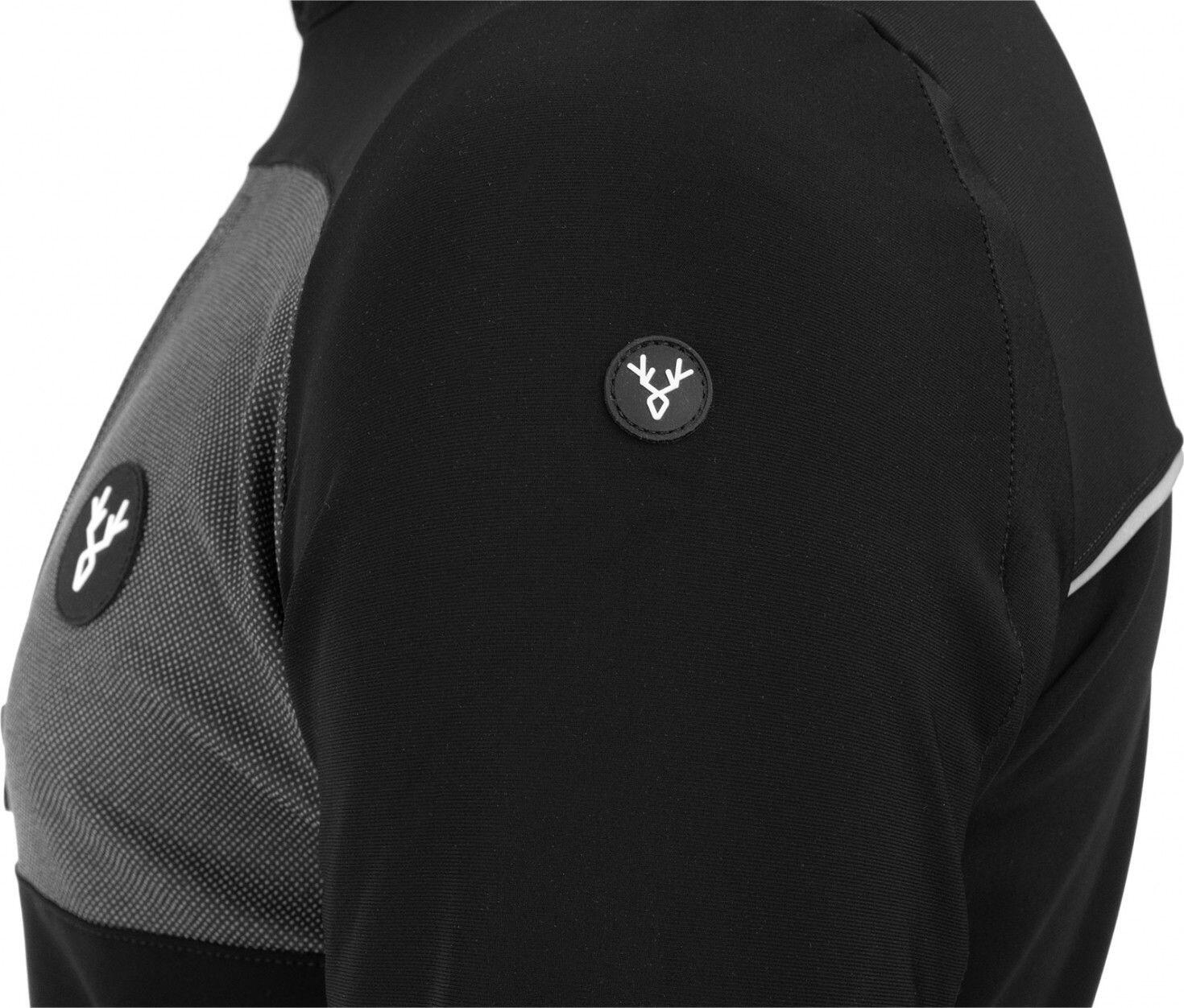 LeBram Telegraphe Schwarze Winterjacke 6/7