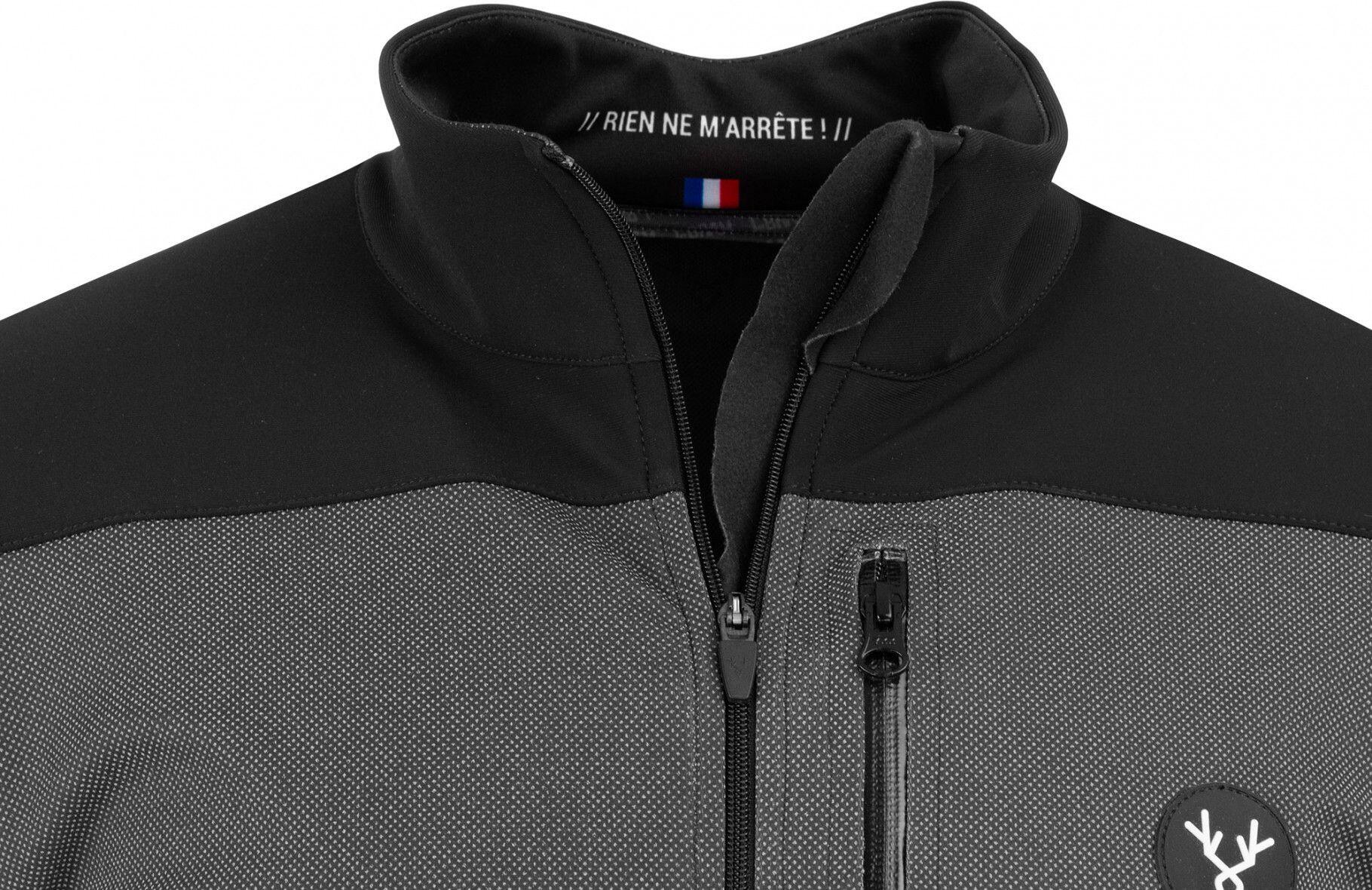 LeBram Telegraphe Schwarze Winterjacke 5/7