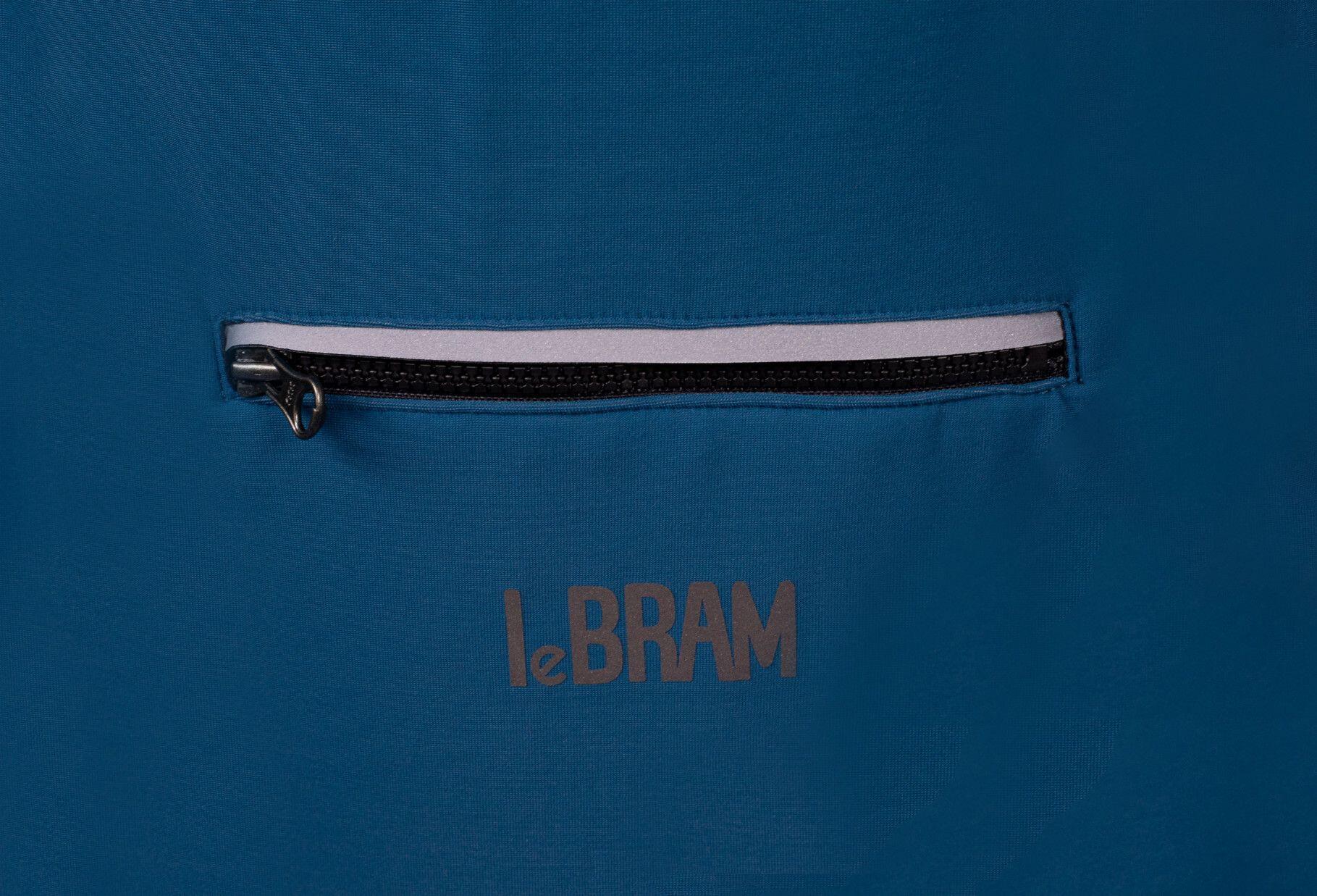 Giacca a vento LeBram Parpaillon Urban / Gravel Nera / Blu 4/6
