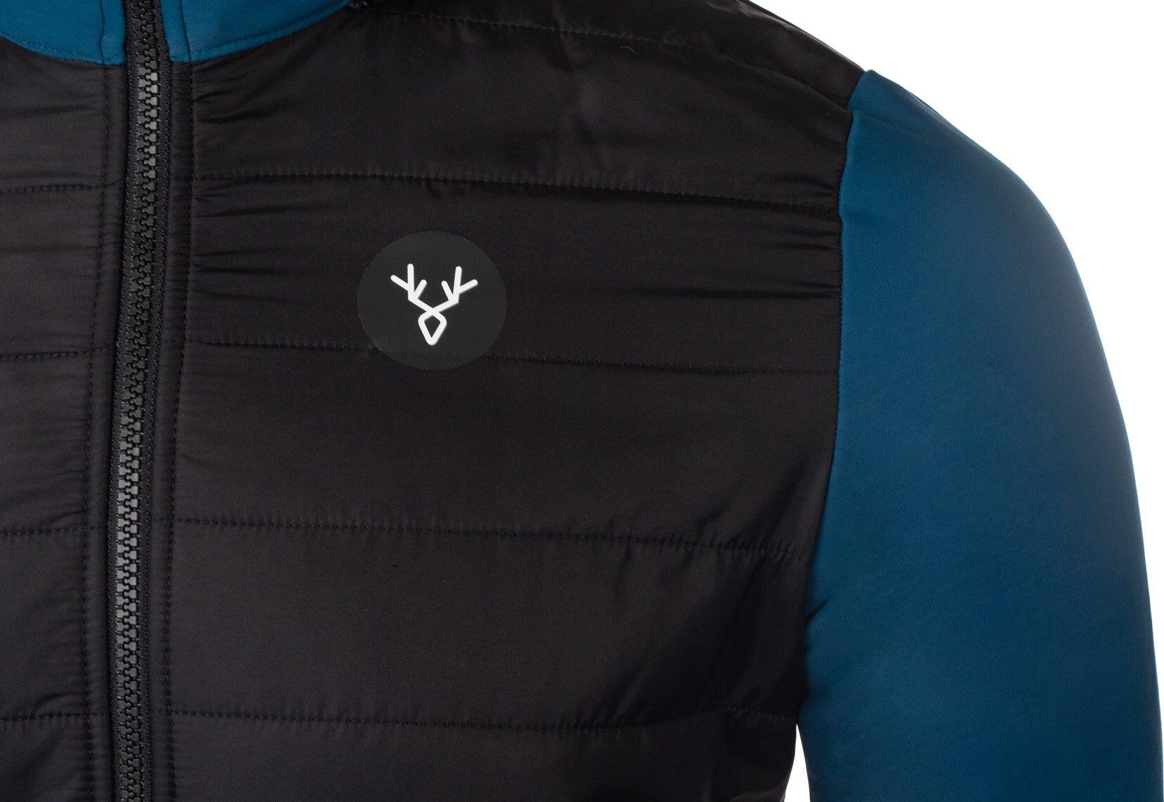 Giacca a vento LeBram Parpaillon Urban / Gravel Nera / Blu 5/6
