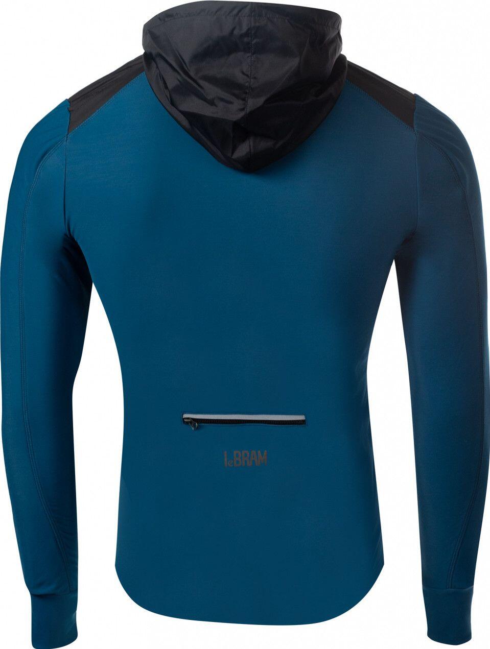 Giacca a vento LeBram Parpaillon Urban / Gravel Nera / Blu 3/6