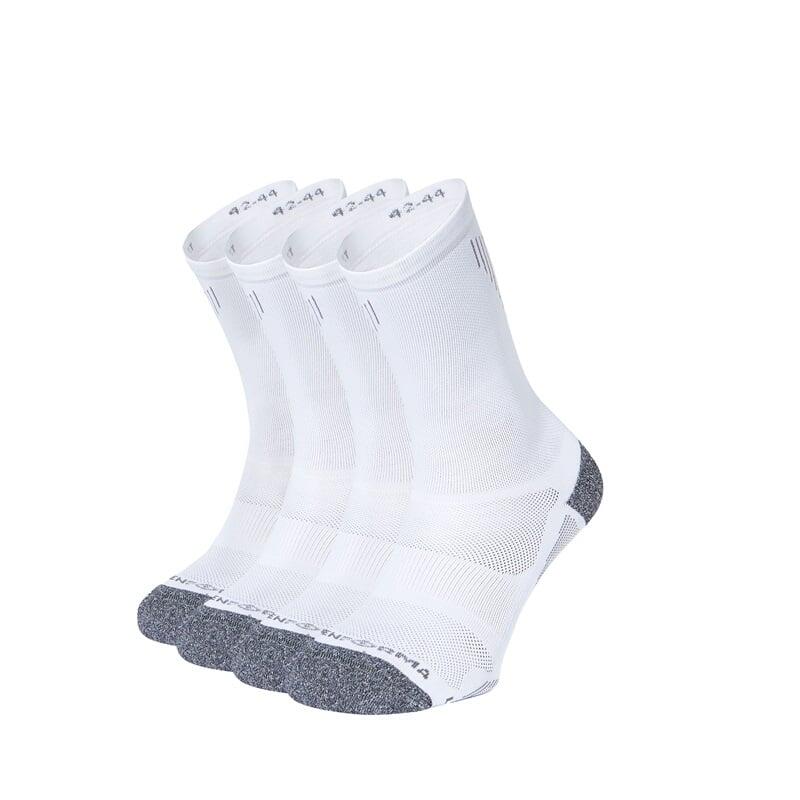 ENFORMA DUBBELPAK-BERLIN-ENKEL HOOG-HARDLOOPSOKKEN-ANTIBACTERIEEL-WIT