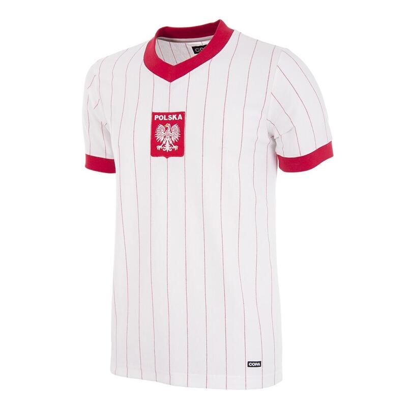 Polen 1982 Retro Voetbal Shirt