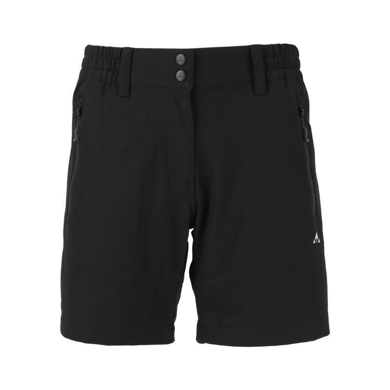 kurze Wanderhose Lala W Wandern/Outdoor/Trekking Damen Black Atmungsaktiv
