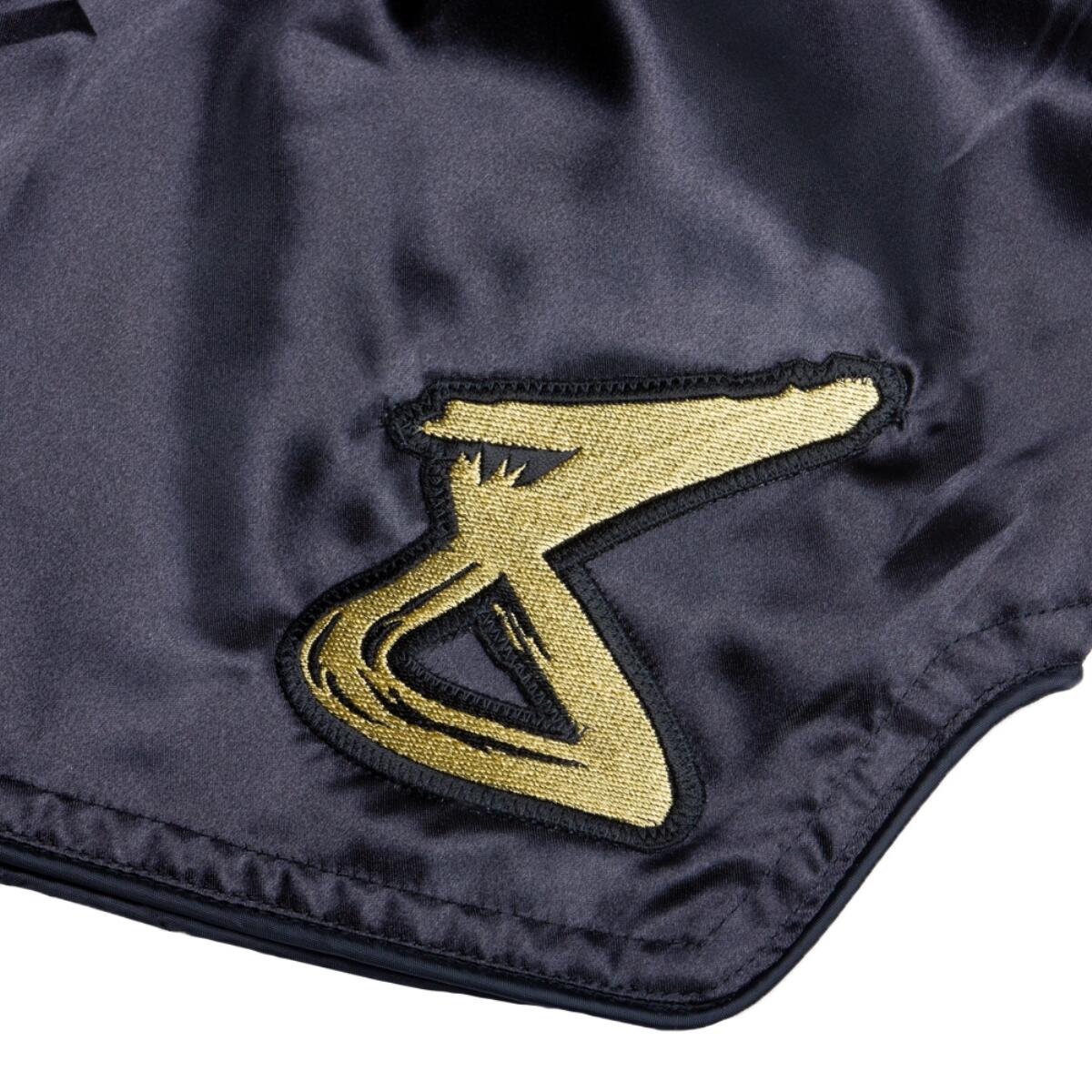 Shorts de Muay Thaï 8Weapons Strike – Noir/Or – XL 4/7