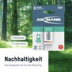 Telefon Akku AAA, 4 Stück, 550mAh 1,2V, DECT / Telefon 7/7