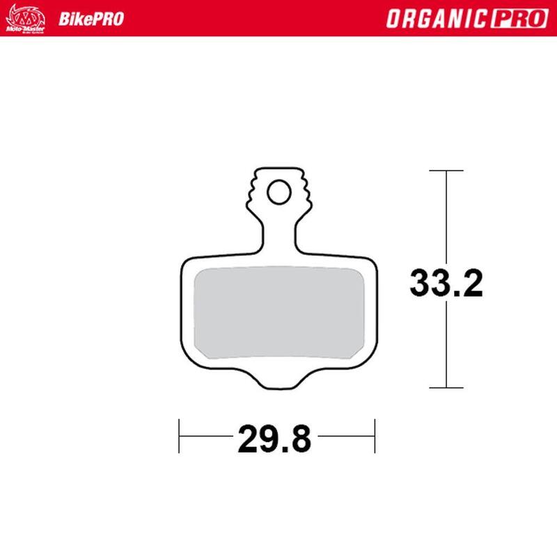 Pastillas de Freno Bicicleta Avid 2 pistones OrganicPro uso profesional