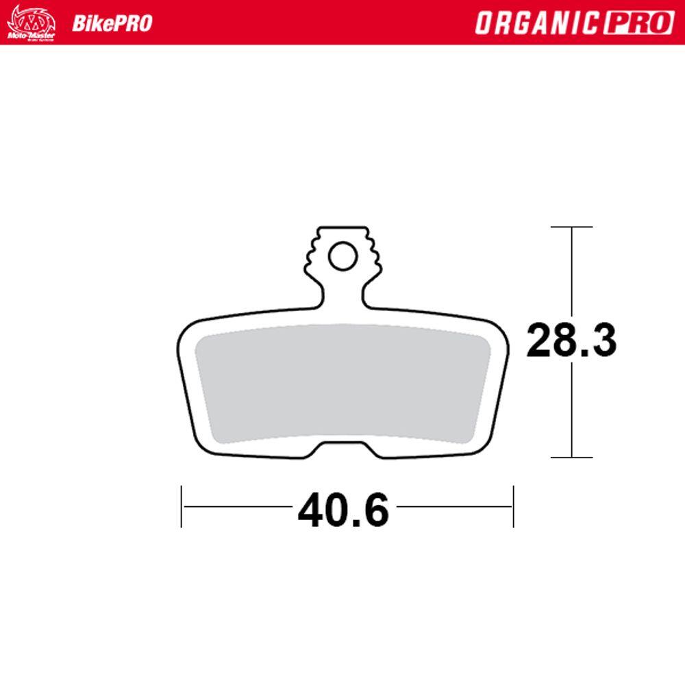 Pastillas de freno para bicicleta OrganicPro ideales para uso profesional 2/4