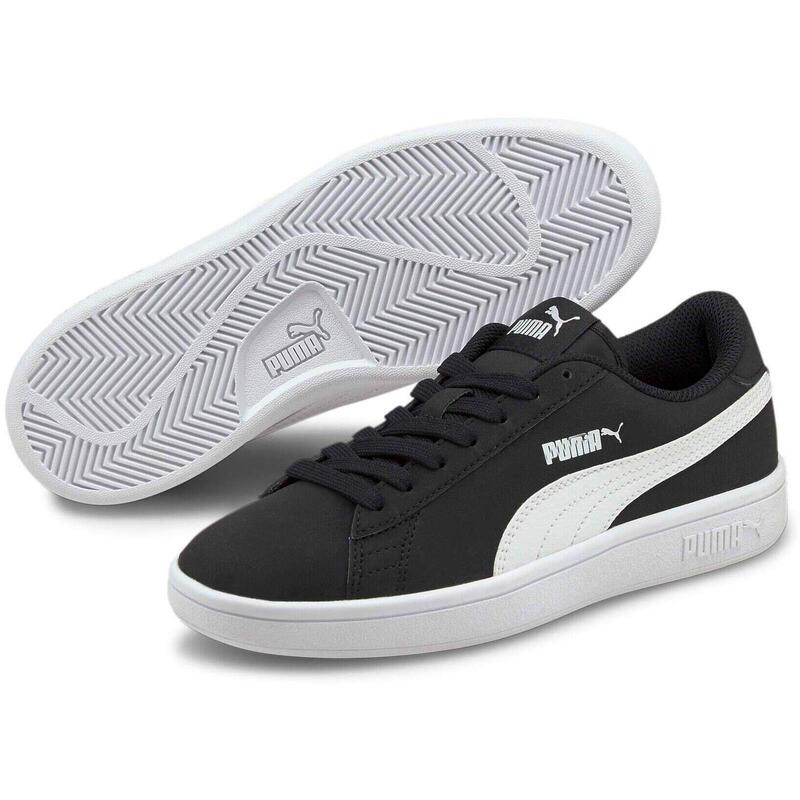 Pantofi sport copii Puma Smash V2 Buck Jr, Negru