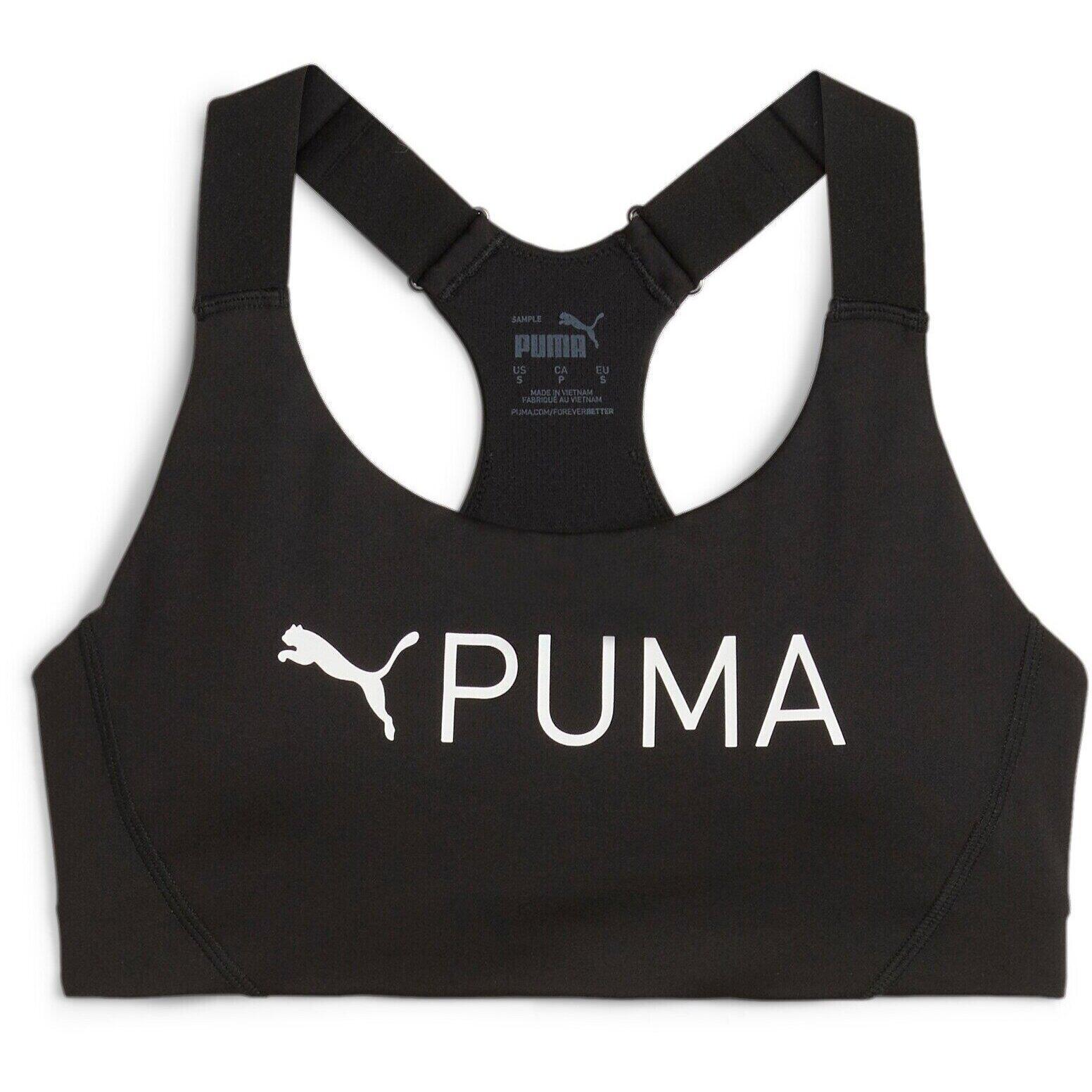 BH Puma 4keeps Eversculpt Bra Black, Schwarz, Damen 4/5