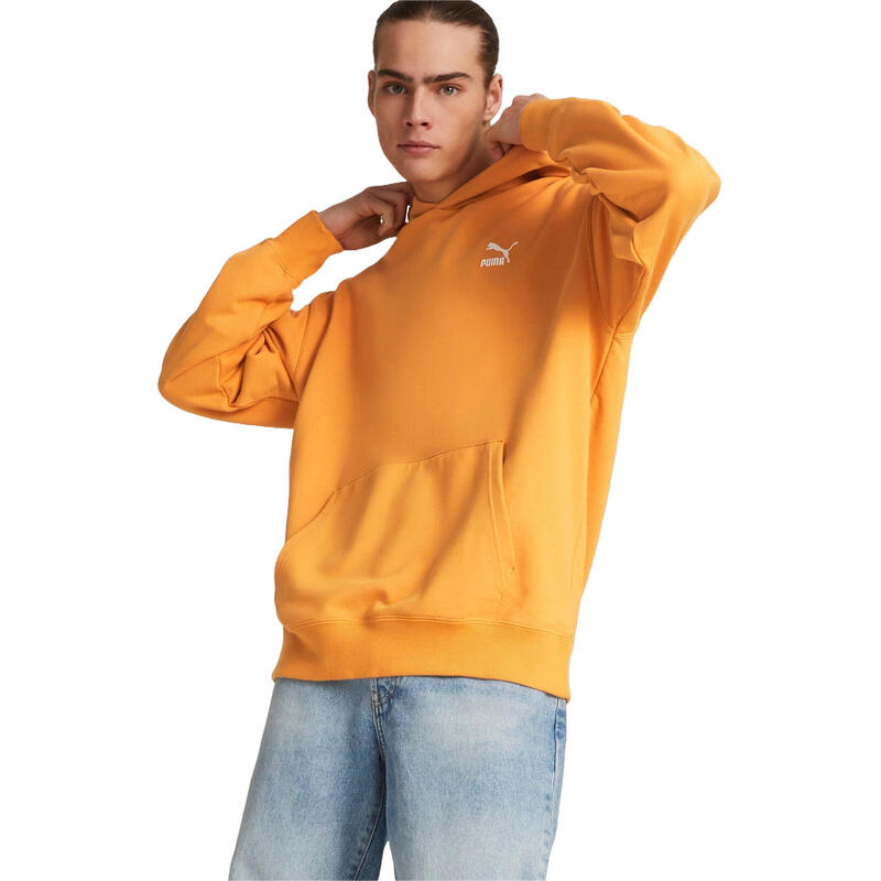 Sudadera Puma Classics Relaxed Hoodie Tr, Naranja, Hombre