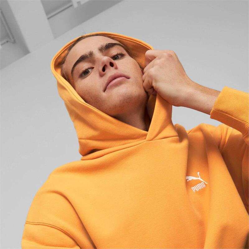 Sudadera Puma Classics Relaxed Hoodie Tr, Naranja, Hombre