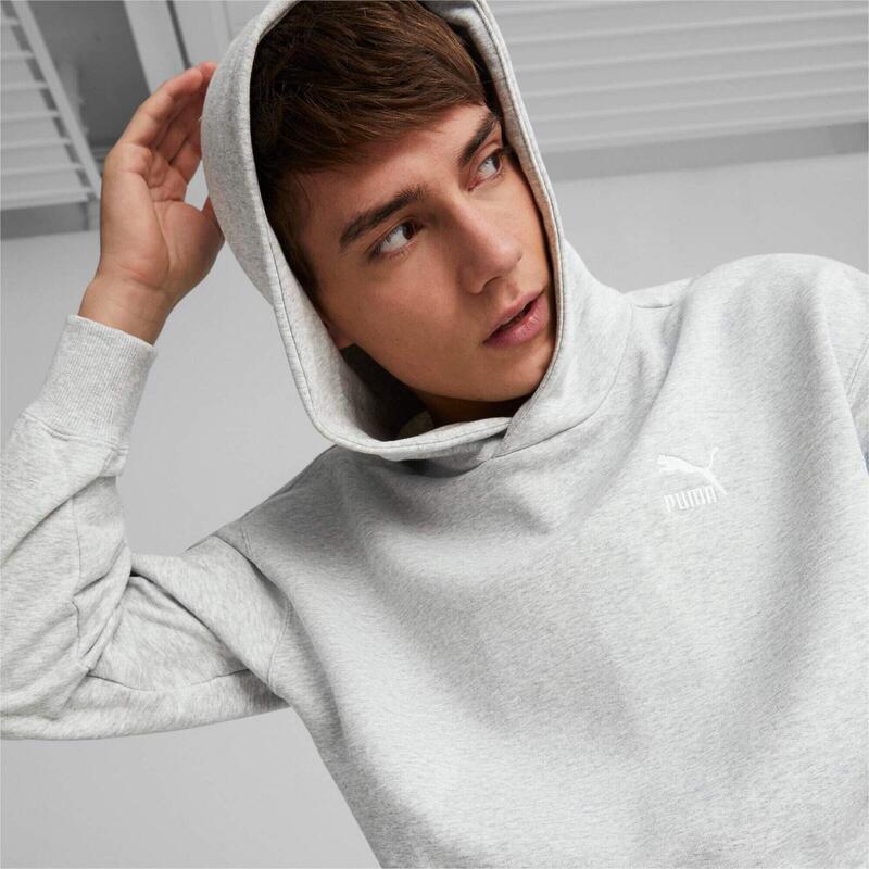 Hanorac barbati Puma Classics Relaxed Hoodie Tr, Gri