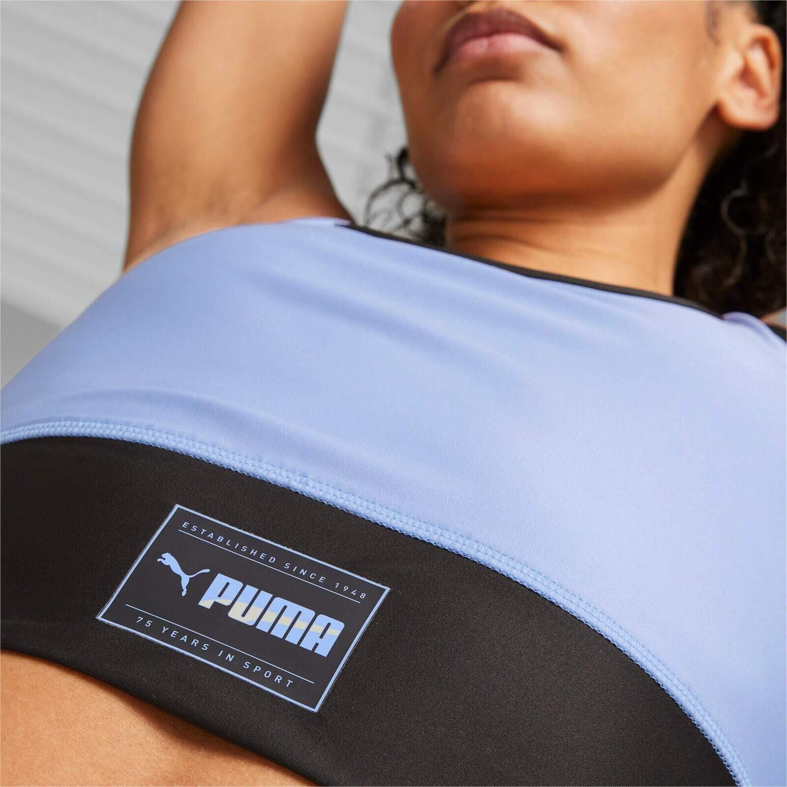Soutien-gorge Puma Fit Eversculpt Skimmer Top, Bleu, Femmes 4/5
