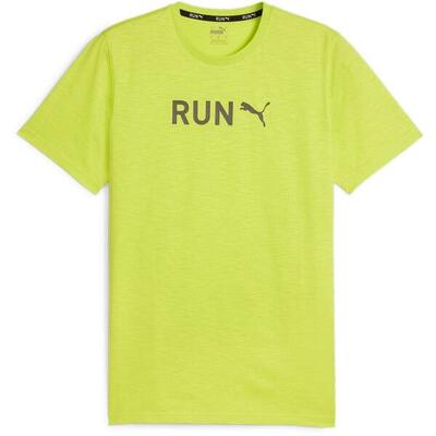 T-Shirt Puma Men S Graphic Tee Run. Grün. Herren