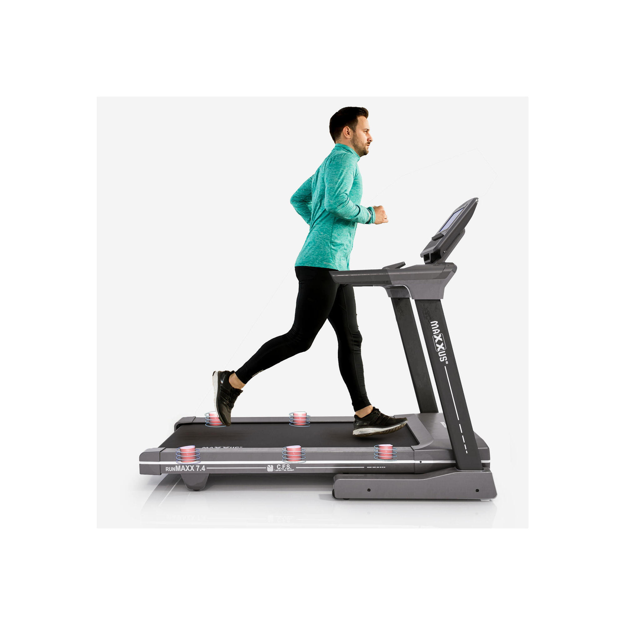 MAXXUS RUNMAXX 7.4 FOLDING TREADMILL | FITNESS AND CARDIO