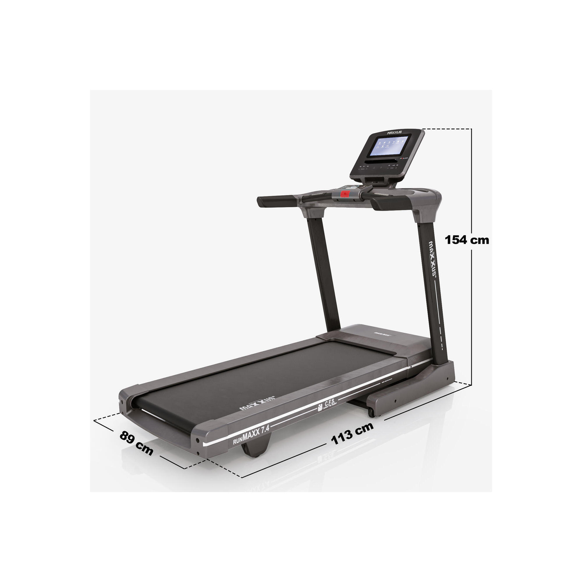 MAXXUS RUNMAXX 7.4 FOLDING TREADMILL | FITNESS AND CARDIO