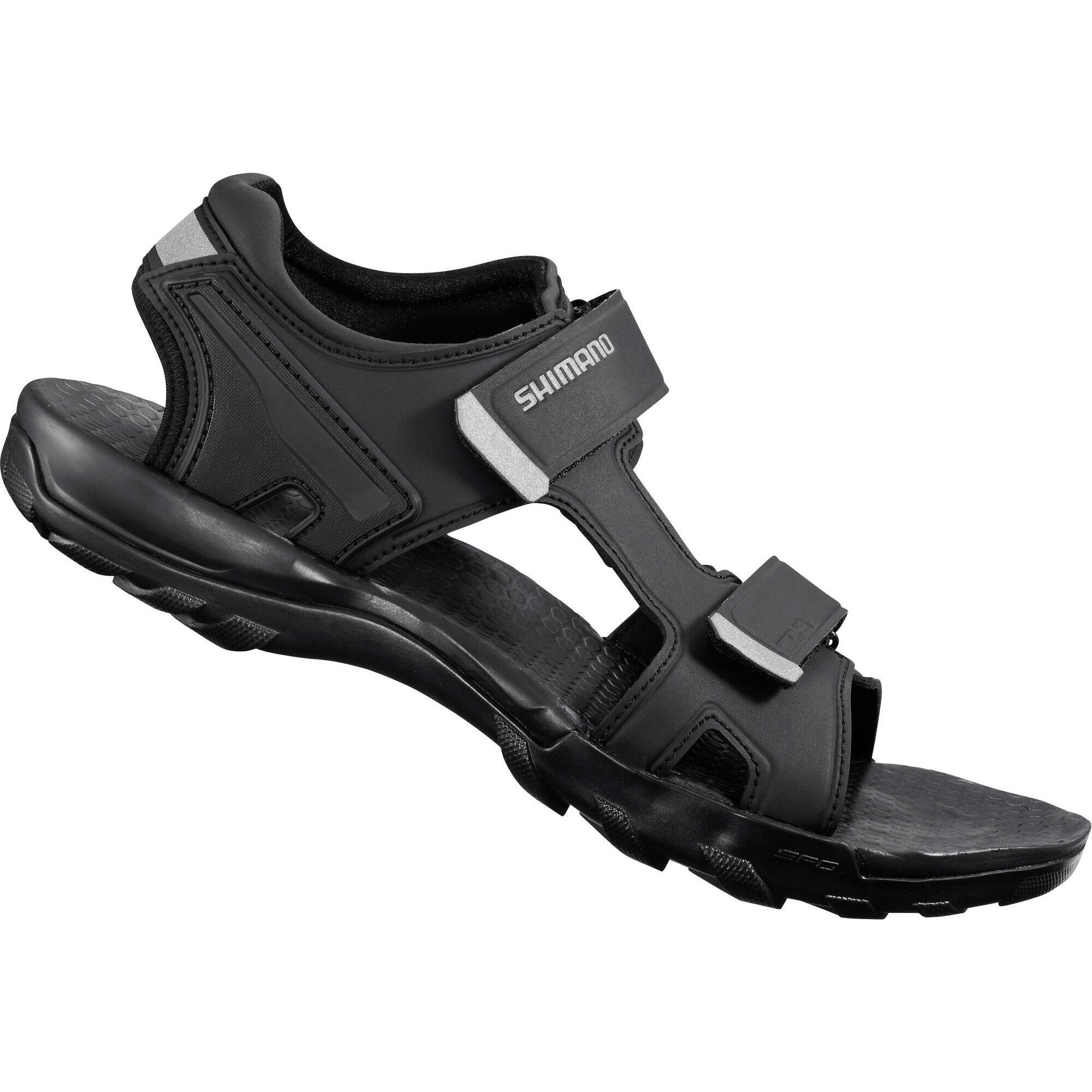 Shimano - Sandales De Cyclisme Sh-sd5l - Chaussures De Vélo - Noir - Decathlon