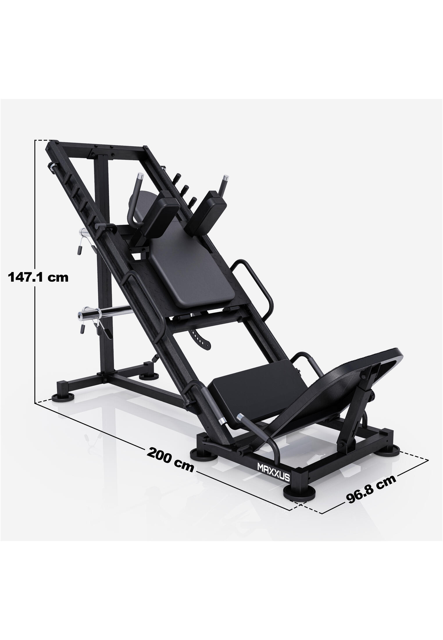 PRESSE A CUISSES 2 EN 1 | APPAREIL MUSCULATION 2/6