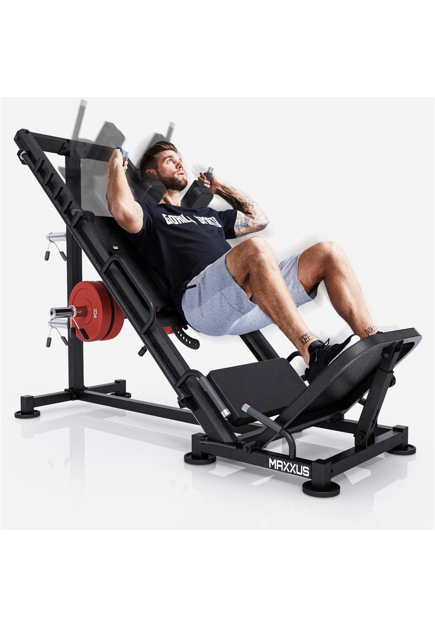 PRESSE A CUISSES 2 EN 1 | APPAREIL MUSCULATION 3/6