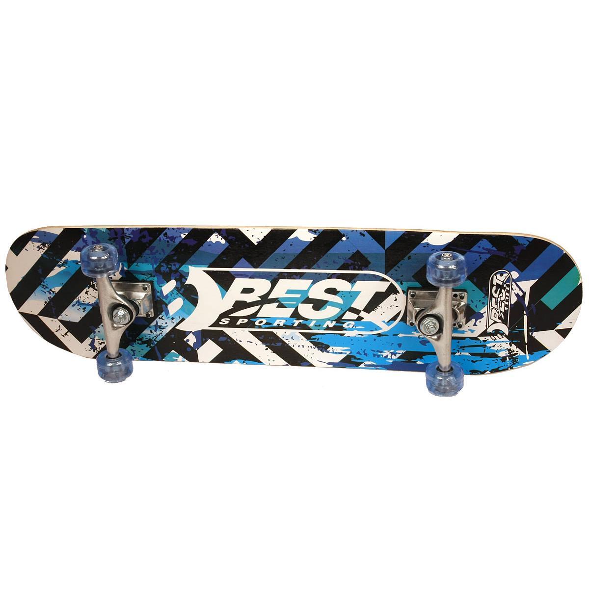 Deskorolka drewniana Best Sporting Street Blue 1/4