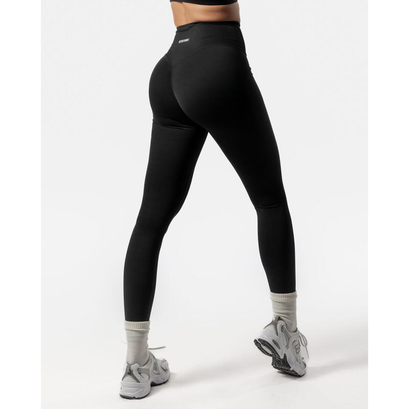 LuxForm Leggings Fitness Mujer Negro - Cintura Alta - AW Active