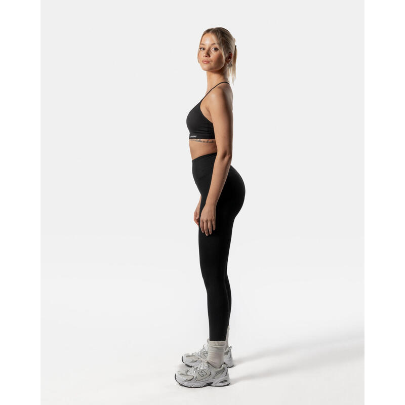 LuxForm Brassière de Sport Fitness Femme Noir - AW Active