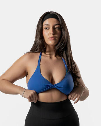 Twist Brassière de Sport Fitness Femme Rose - AW Active