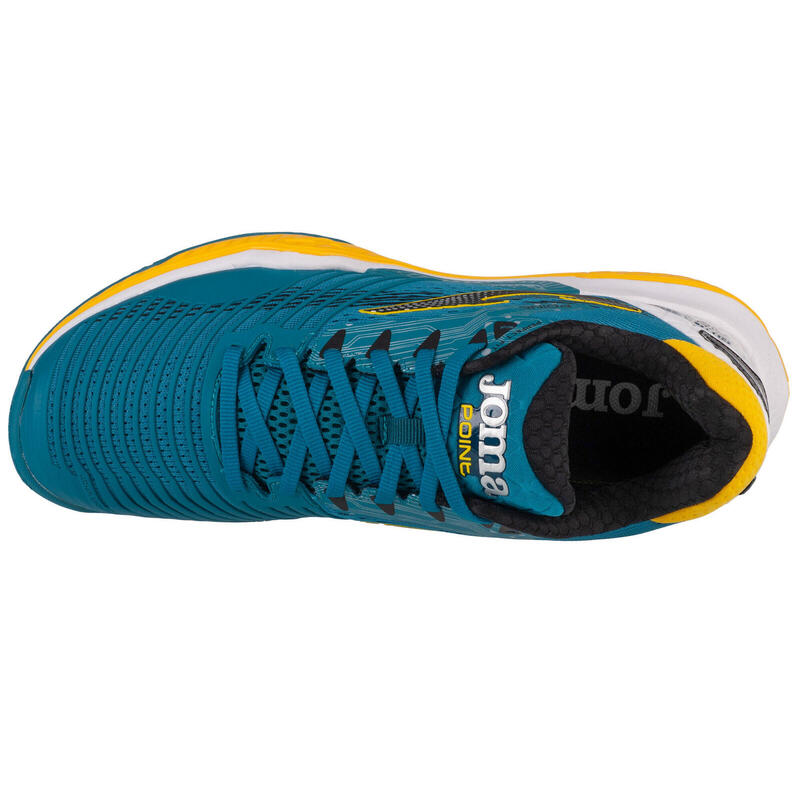 Pantofi sport JOMA T.POINT 2317 PETROLEUM, albastru/galben, 43