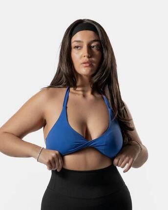 Twist Brassière de Sport Fitness Femme Rose - AW Active