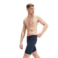 Speedo Hyper Boom Placement Jammer - Marineblau/Dschungelgrün - Größe 26